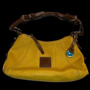 Vintage Yellow Dooney & Bourke